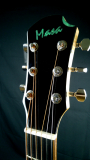"Jupiter" Jumbo Guitar Headstock