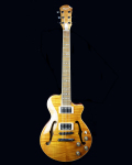 "Pluto" Hollow Body Electric Guitar - Front